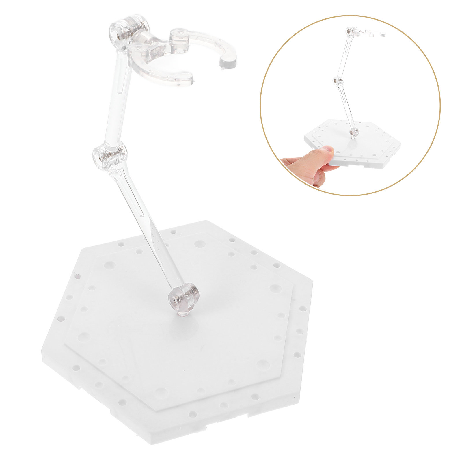 Action Figure Stand - 조절 가능한 액션 피규어 스탠드 PVC