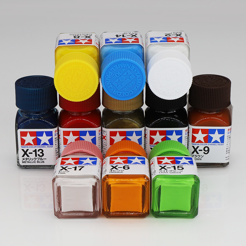 타미야 페인트 유성 에나멜 페인트 광택 군사 업무 구담 - Tamiya Model Paint Set 리뷰 및 가격