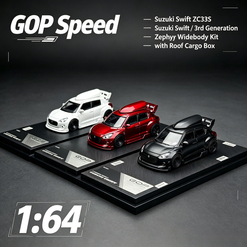 Gop Speed 1/64 스즈키 스위프트 스포츠 ZC - Die Cast Car 1 64 리뷰 및 가격