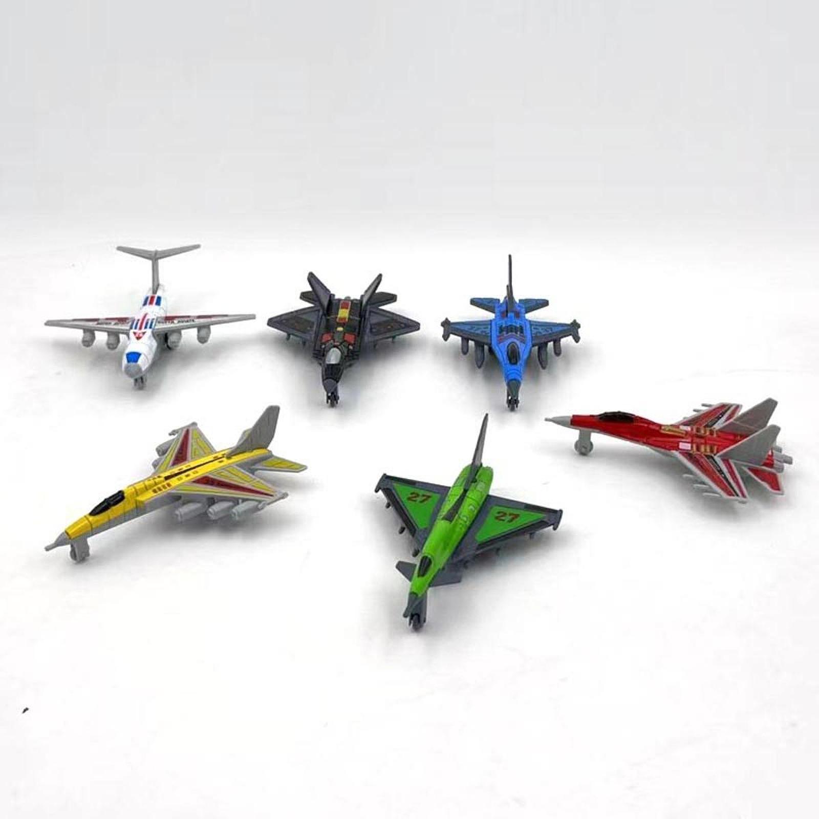 6x 합금 금속 항공기 모델 다이캐스트 금속 비행기 시 - Model Airplane Plastic 리뷰 및 가격