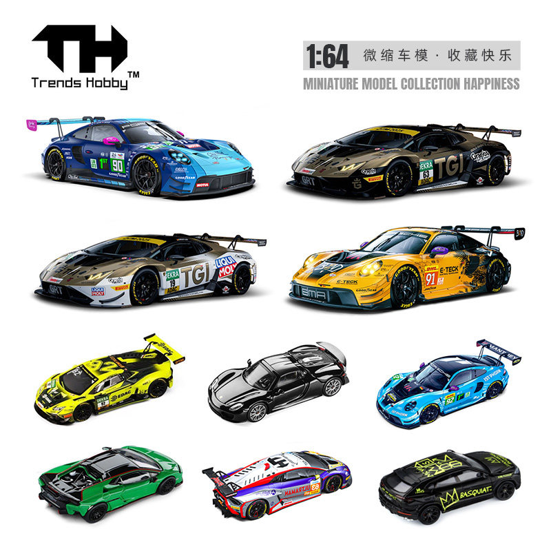 TH 1/64 포르쉐 911 GT3 R 르망 24시간  - Die Cast Car 1 64 리뷰 및 가격