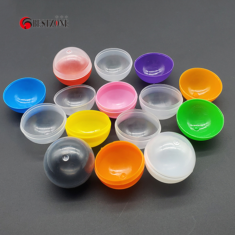 20개/세트 지름 40MM 플라스틱 장난감 캡슐 다채로 - Capsule Toy Gashapon 리뷰 및 가격