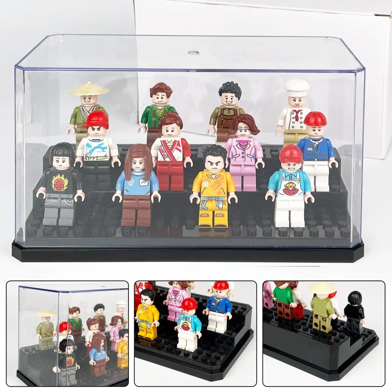 아크릴 미니피규어 전시 케이스, 레고 액션 피규어 장난 - Lego Minifigure Holder 리뷰 및 가격