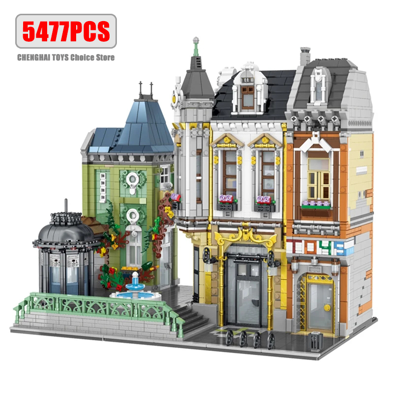 URGE 스트리트 뷰 세트 MOC 시리즈 모듈러 장난감 - Lego Set City 리뷰 및 가격